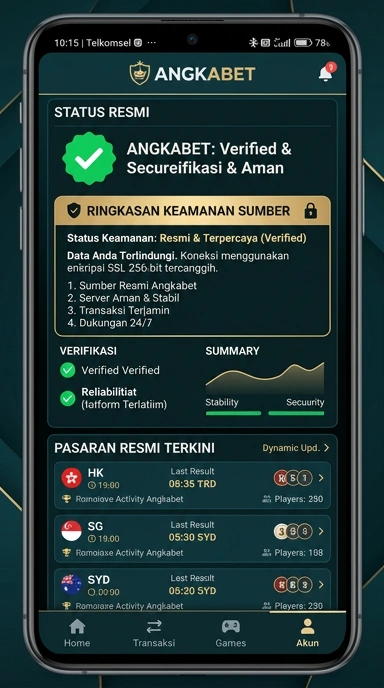 Kanal Resmi Angkabet untuk Pengguna Android Indonesia